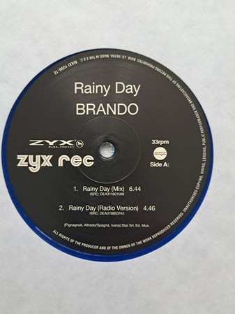 LP Brando: Rainy Day CLR | LTD 600977