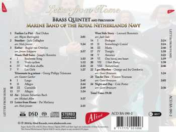 SACD Brass Quintet And Percussion Marine Band Of The Royal Netherlands Navy: Letter From Home 492391