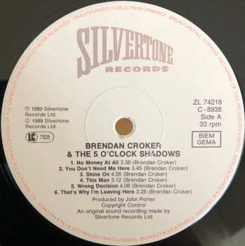 LP Brendan Croker And The 5 O'Clock Shadows: Brendan Croker And The 5 O'Clock Shadows 569769