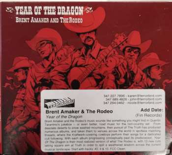 Album Brent Amaker And The Rodeo: Year Of The Dragon