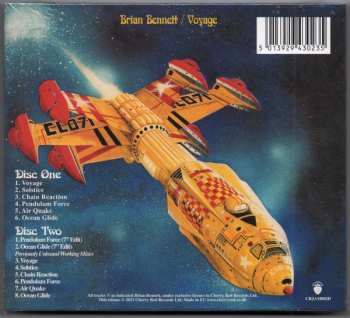 2CD Brian Bennett: Voyage (A Journey Into Discoid Funk)  LTD | DLX 367187