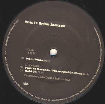 2LP Brian Jackson: This Is Brian Jackson 560241