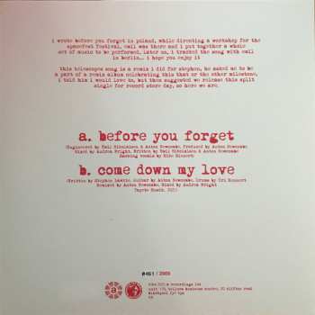 EP The Brian Jonestown Massacre: Before You Forget / Come Down My Love NUM | CLR 605348