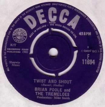 Album Brian Poole & The Tremeloes: Twist And Shout