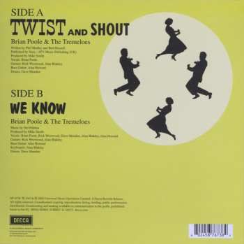 SP Brian Poole & The Tremeloes: Twist And Shout CLR | LTD 565665