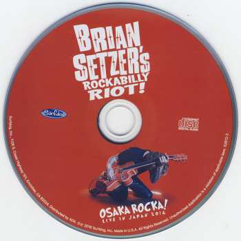 CD/Blu-ray Brian Setzer: Brian Setzer's Rockabilly Riot! Osaka Rocka! Live In Japan 2016 49009