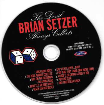 CD Brian Setzer: The Devil Always Collects 483760