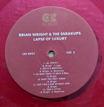 LP Brian Wright: Lapse Of Luxury CLR 588577