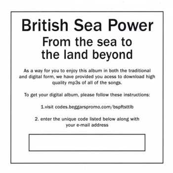 2LP/DVD British Sea Power: From The Sea To The Land Beyond CLR 261600