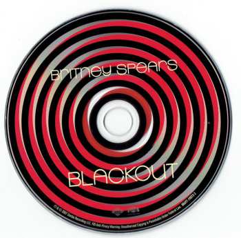 CD Britney Spears: Blackout 643196