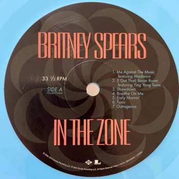 LP Britney Spears: In The Zone CLR | LTD 544875