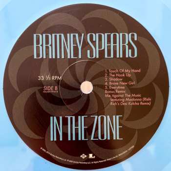 LP Britney Spears: In The Zone CLR | LTD 544875