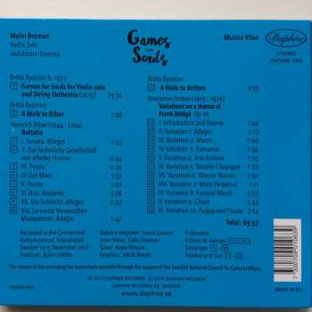 CD Britta Byström: Games For Soul 228528