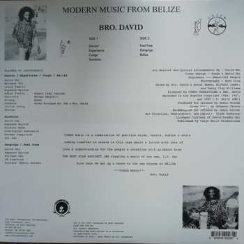 LP Bro. David: Modern Music From Belize 301884