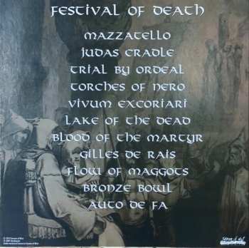 LP Brodequin: Festival Of Death CLR | LTD 582002