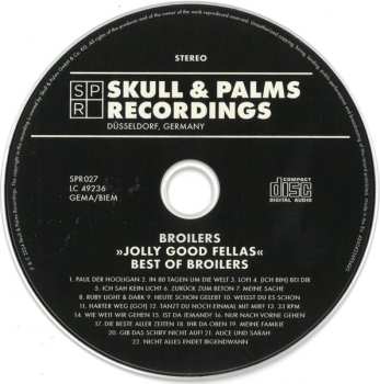 CD Broilers: Jolly Good Fellas - Best Of Broilers 1994-2024 624375