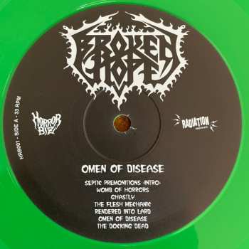 LP Broken Hope: Omen Of Disease CLR | LTD 568655