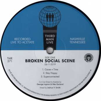 LP Broken Social Scene: Live At Third Man Records 269519