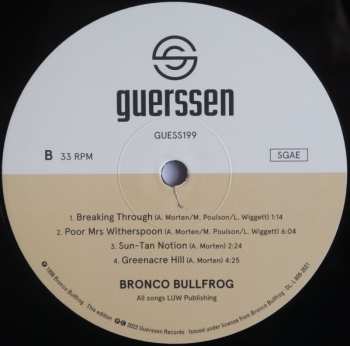 2LP Bronco Bullfrog: Bronco Bullfrog 586731