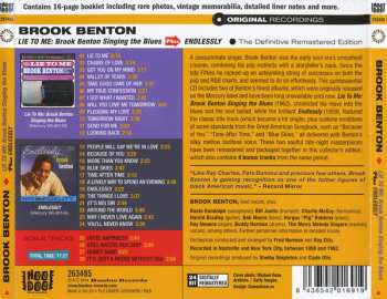 CD Brook Benton: Lie To Me - Brook Benton Singing The Blues Plus Endlessly 106495