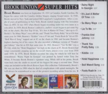 CD Brook Benton: Super Hits 630022