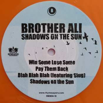 2LP Brother Ali: Shadows On The Sun CLR 596132