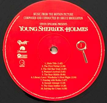 2LP Bruce Broughton: Young Sherlock Holmes (Music From The Motion Picture) LTD 604960