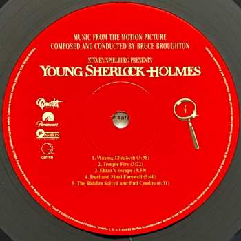 2LP Bruce Broughton: Young Sherlock Holmes (Music From The Motion Picture) LTD 604960