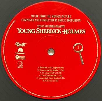 2LP Bruce Broughton: Young Sherlock Holmes (Music From The Motion Picture) LTD 604960