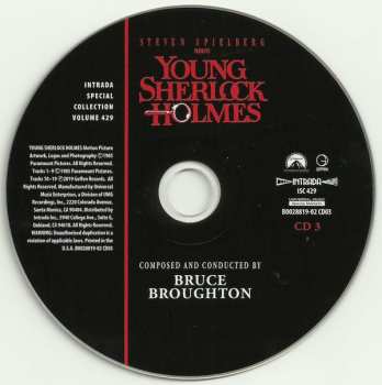 3CD Bruce Broughton: Young Sherlock Holmes (Music From The Motion Picture) LTD 289346