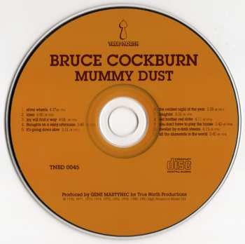 CD Bruce Cockburn: Mummy Dust 629361