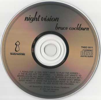 CD Bruce Cockburn: Night Vision 598553