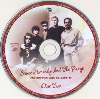 2CD Bruce Hornsby And The Range: The Bottom Line NY, Sept '86 510139