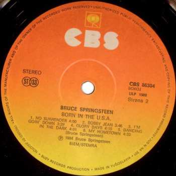 LP Bruce Springsteen: Born In The U.S.A. 603275