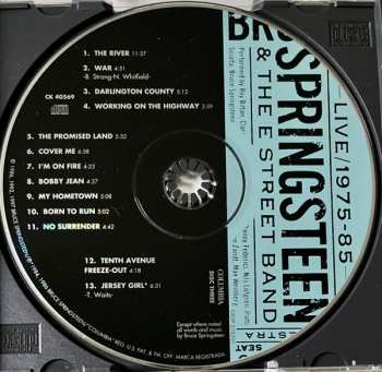 3CD Bruce Springsteen & The E-Street Band: Live / 1975-85 598566