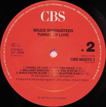 LP Bruce Springsteen: Tunnel Of Love 662119