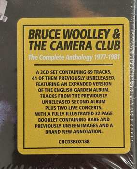 3CD/Box Set Bruce Woolley And The Camera Club: The Definitive Anthology 1977-1981 647182