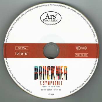 CD Anton Bruckner: 7. Symphonie – Fassung Für Zwei Klaviere 621090