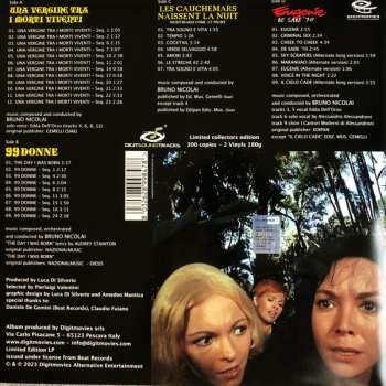 2LP Bruno Nicolai: Bruno Nicolai For Jess Franco (Original Motion Picture Soundtracks) CLR | LTD 579659