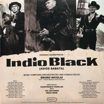 LP Bruno Nicolai: Indio Black (Adiós Sabata) LTD | CLR 382091