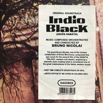 LP Bruno Nicolai: Indio Black (Adiós Sabata) LTD | CLR 382091