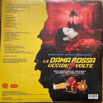 2LP Bruno Nicolai: La Dama Rossa Uccide 7 Volte (Colonna Sonora Originale) LTD 306753