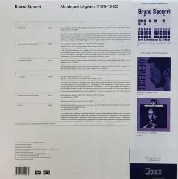 LP Bruno Spoerri: Musiques Légères (1976-1982) LTD 567378