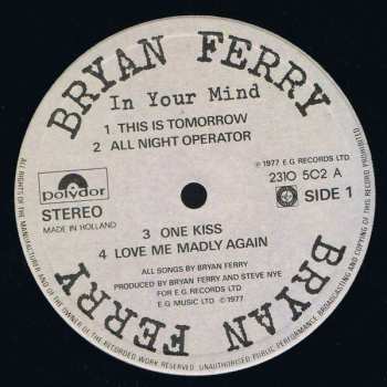 LP Bryan Ferry: In Your Mind 638370