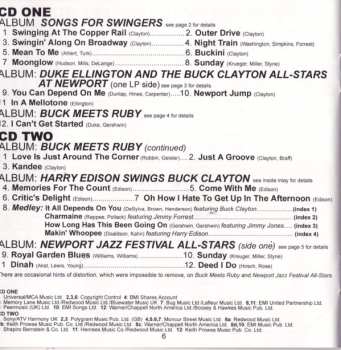 2CD Buck Clayton: All-Star Groups, Three Classic Albums Plus 590016