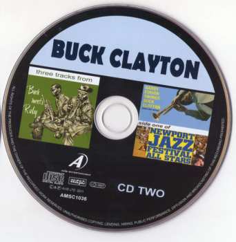 2CD Buck Clayton: All-Star Groups, Three Classic Albums Plus 590016