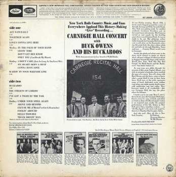 LP Buck Owens And His Buckaroos: Carnegie Hall Concert 655280