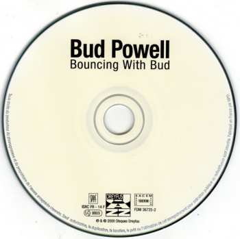 CD Bud Powell: Bouncing With Bud 627371