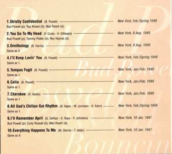 CD Bud Powell: Bouncing With Bud 627371