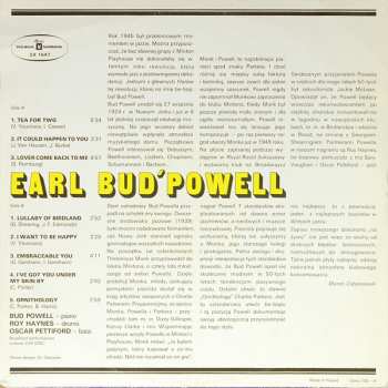 LP Bud Powell: Earl Bud' Powell 615209